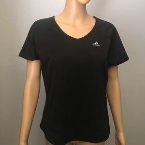 Women’s Adidas black mesh tank